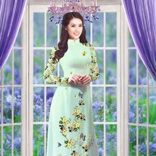 Vải áo dài thiết kế - 21-200-5