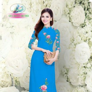Vải áo dài thiết kế - 117-2