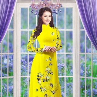 Vải áo dài thiết kế - 21-200-6