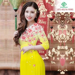Vải áo dài thiết kế - 216-7