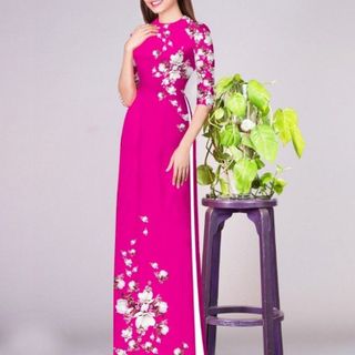 Vải áo dài thiết kế - 201-24
