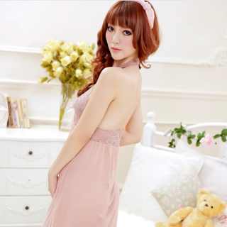 Hàng Quảng Châu Đầm ngủ gợi cảm kèm quần chipL0004