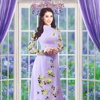Vải áo dài thiết kế - 21-200-7