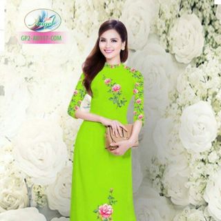 Vải áo dài thiết kế - 117-5