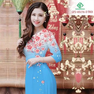 Vải áo dài thiết kế - 216-9