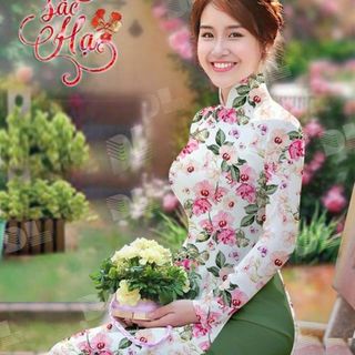Vải áo dài thiết kế - 215-18