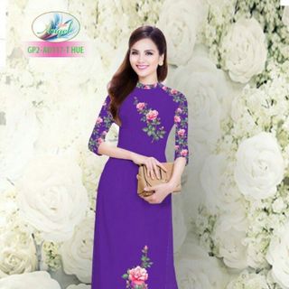 Vải áo dài thiết kế - 117-7
