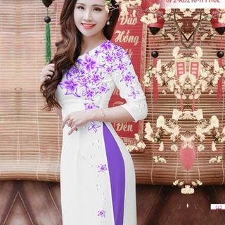 Vải áo dài thiết kế - 216-13