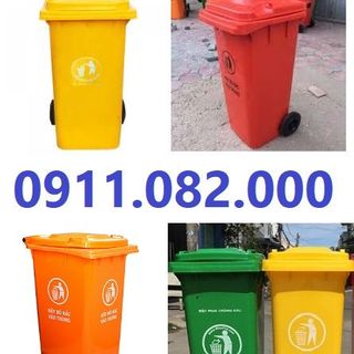 PP thùng rác nhựa thùng rác y tế thùng rác 120 lít thùng rác 240 lít giá rẻ Cần thơ
