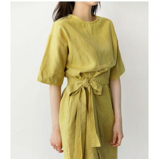 ĐẦM LINEN D014