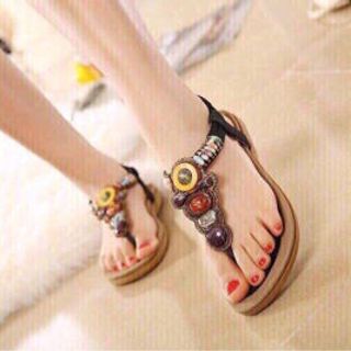 giày sandal kết đá mắt mèo