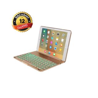 Bàn phím ốp lưng ipad mini Bluetooth keyboard tích hợp đèn LED 7 màu giá sỉ