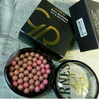 phấn má hạt ngọc trai golden rose ballblush