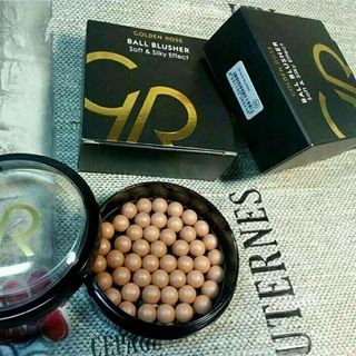 phấn má hạt ngọc trai golden rose ballblush