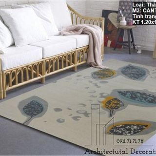 Thảm lót sofa Những mẫu thảm được yêu thích nhất hiên nay