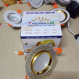 ĐÈN LED ÂM TRẦN DOWNLIGHT HOA VĂN CỰC ĐẸP 7W