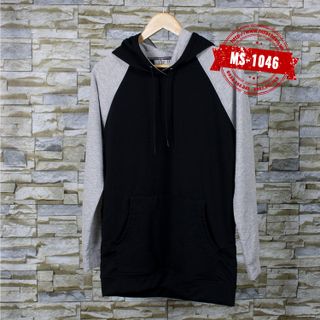 Áo hoodie tay phối