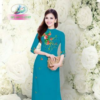 Vải áo dài thiết kế - 113-3