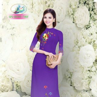 Vải áo dài thiết kế - 105-3