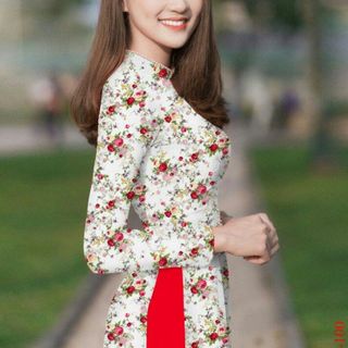 Vải áo dài thiết kế - 097-7
