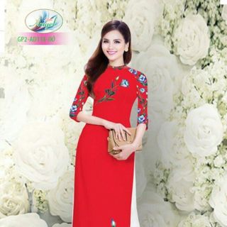 Vải áo dài thiết kế - 114-3