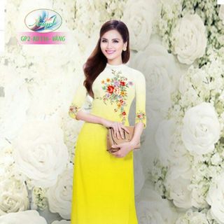 Vải áo dài thiết kế - 116-10