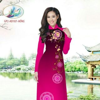 Vải áo dài thiết kế - 107-3