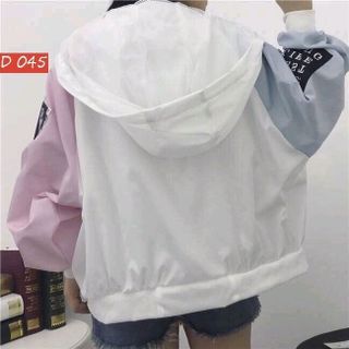 Áo khoác dù phối mỏng
