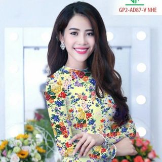 Vải áo dài thiết kế - 087-22