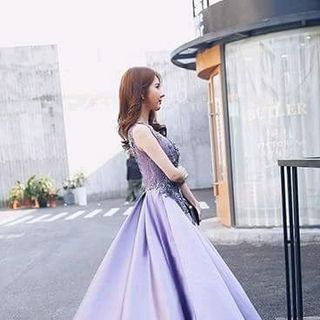 MAXI DẠ HỘI ĐÍNH HOA 3D