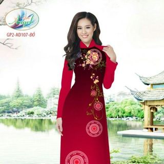 Vải áo dài thiết kế - 107-7