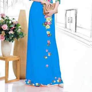 Vải áo dài thiết kế - 100-3