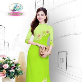 Vải áo dài thiết kế - 102-2