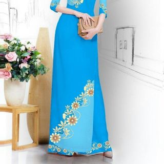 Vải áo dài thiết kế - 102-3