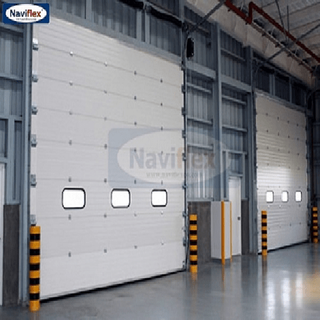 Cửa cuốn trượt trần ngang Overheadr Naviflex