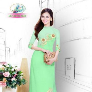 Vải áo dài thiết kế - 102-7