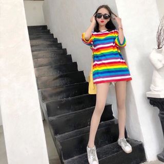 Áo giấu quần form dài