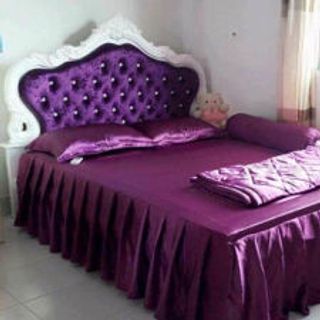 Set chăn Ga phi lụa bóng của Thái Tuấn