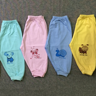 Quần sơ sinh màu Baby Leo