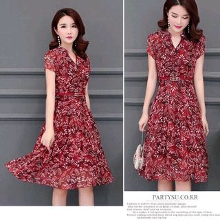 ĐẦM VOAN PHỐI NÚT