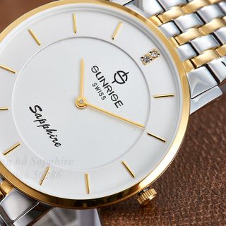 Đồng hồ nam siêu mỏng Sunrise thụy Sĩ giá sỉ - DM737SWB