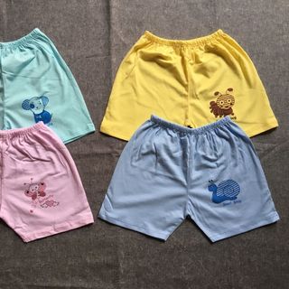 Quần short màu sơ sinh Baby Leo giá sỉ