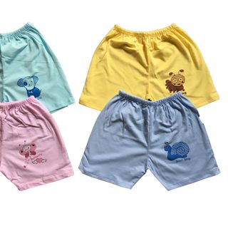 Quần short màu sơ sinh Baby Leo