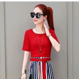 SET BỘ QUẦN SỌC KÈM NỊT