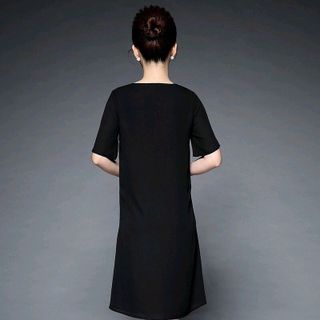ĐẦM SUÔNG THÊU HOA SANG TRỌNG