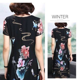 ĐẦM SUÔNG HOẠ TIẾT HOA SEN