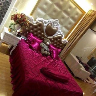 Set chăn Ga phi lụa bóng của Thái Tuấn