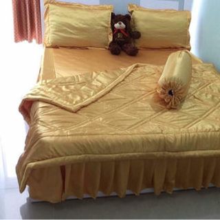Set chăn Ga phi lụa bóng của Thái Tuấn