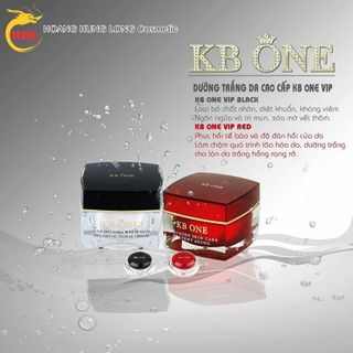 KB ONE VIP ĐỎ 50g - Kem Dưỡng Trắng Da - Ngừa Nám