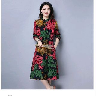 ĐẦM XÒE HOA CỔ TRỤ